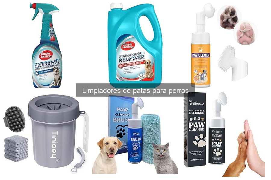 Mejores limpiadores de patas para perros en 2023: comparativa