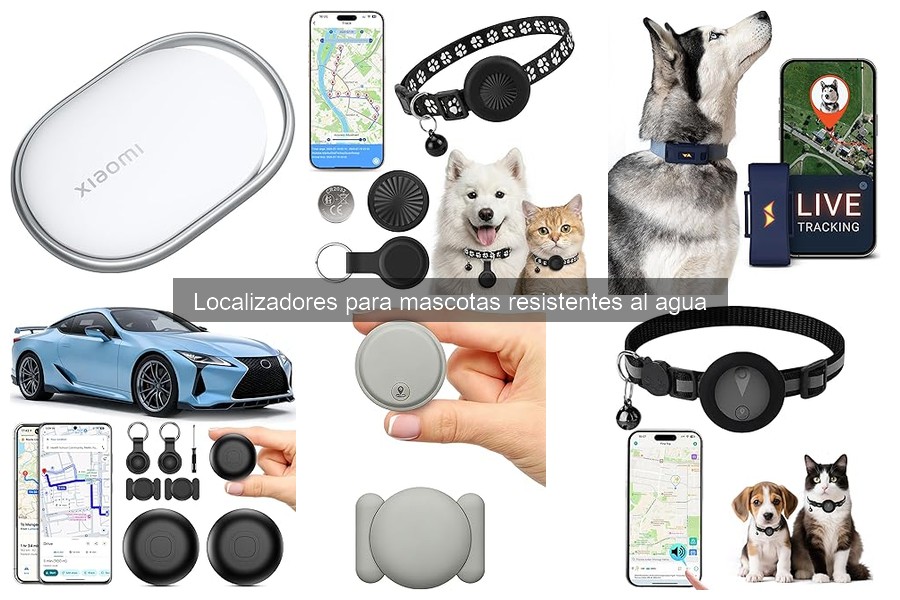 Mejores localizadores para mascotas resistentes al agua