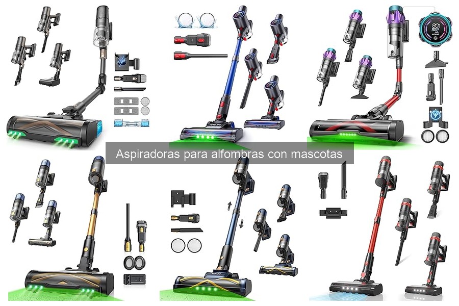 Mejores marcas de aspiradoras para alfombras con mascotas