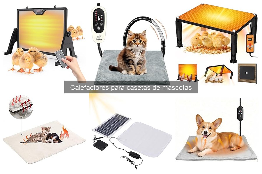 Mejores ofertas en calefactores para casetas de mascotas