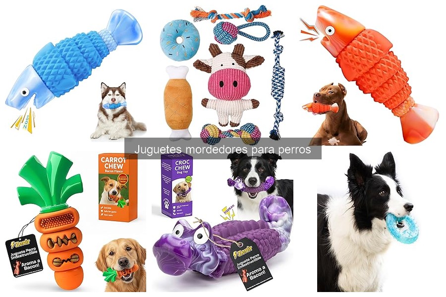 Mejores ofertas en juguetes mordedores para perros en Amazon