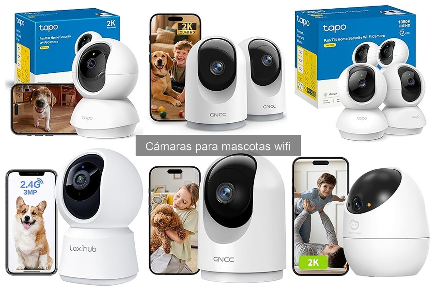 Mejores ofertas para cámaras wifi para mascotas