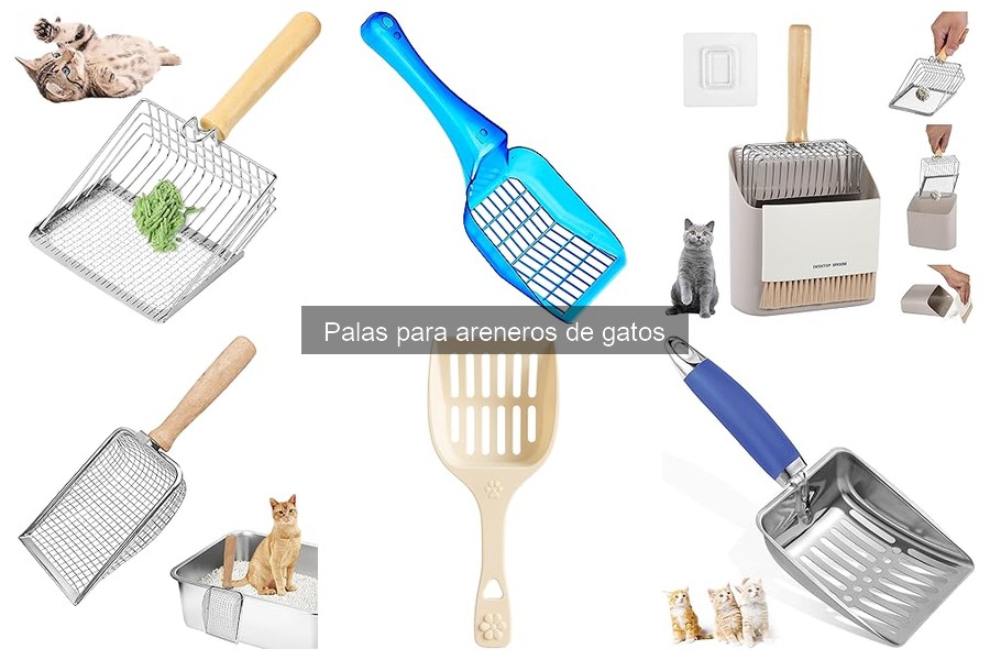 Mejores palas para areneros de gatos: ofertas y precios