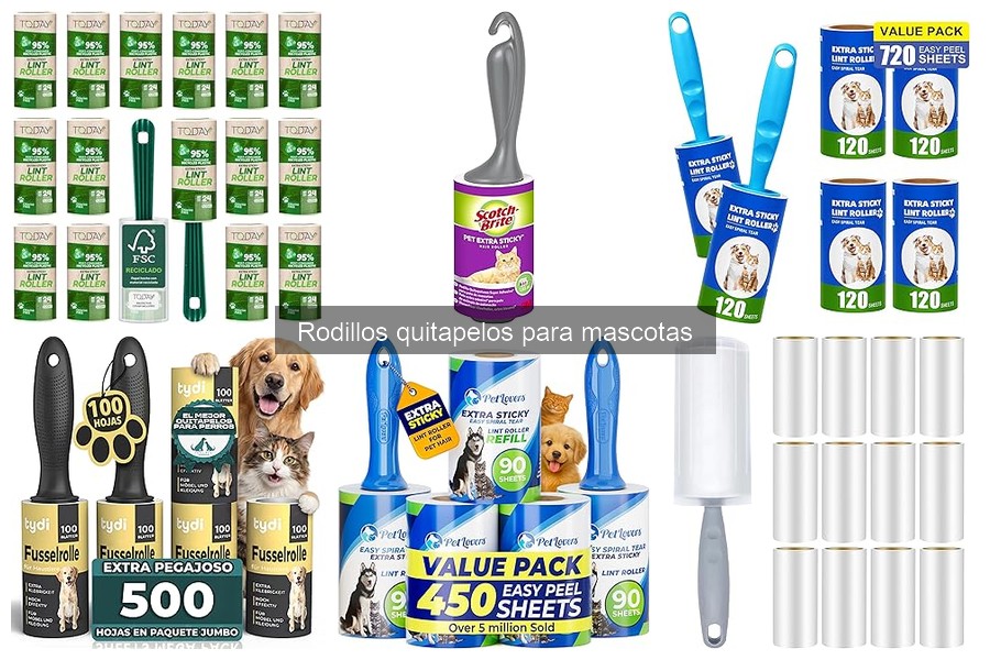 Mejores precios y ofertas en rodillos quitapelos para mascotas