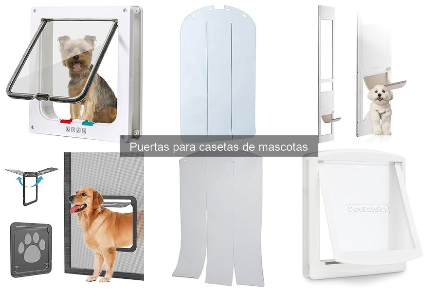 Mejores puertas para casetas de mascotas para perros pequeños
