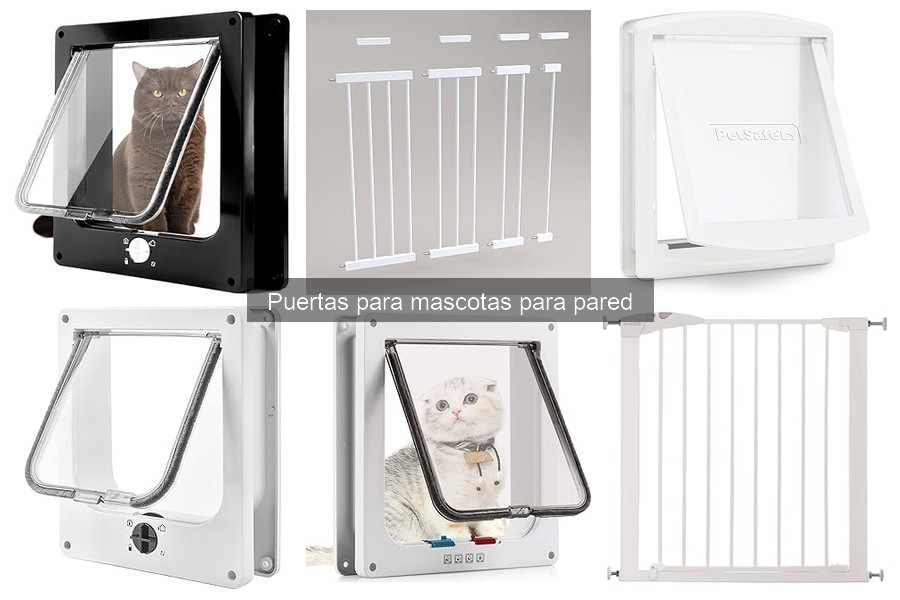 Mejores puertas para mascotas para pared en 2023