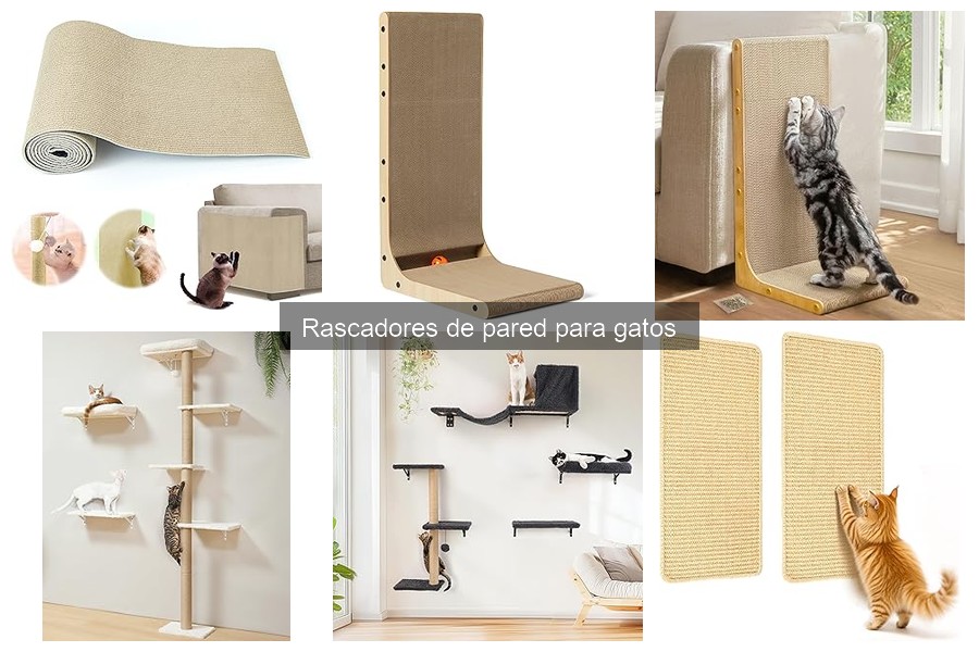 Mejores rascadores de pared para gatos en 2023