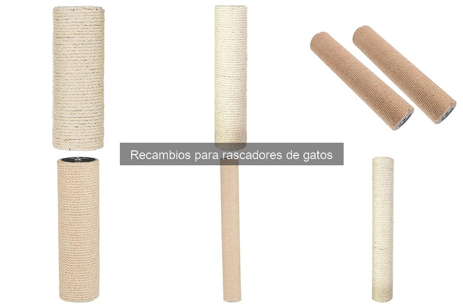 Mejores recambios para rascadores de gatos según usuarios