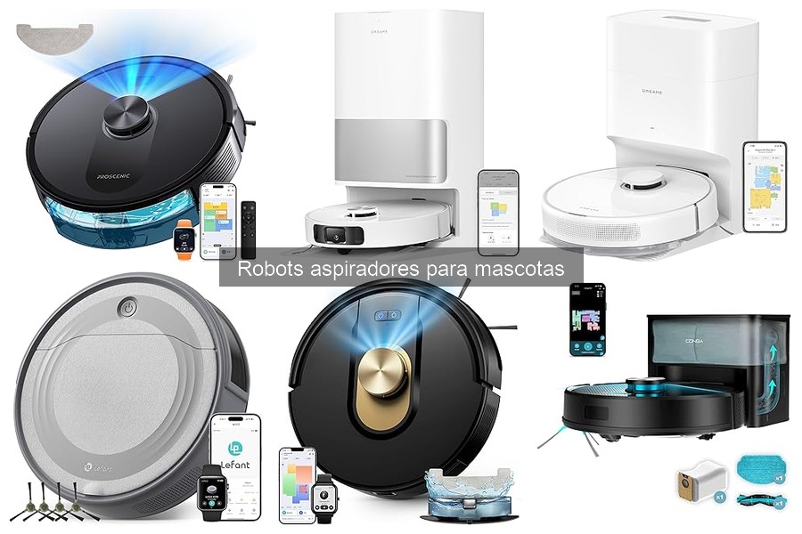 Mejores robots aspiradores para mascotas en 2023