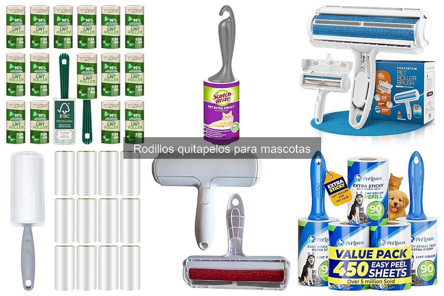 Mejores rodillos quitapelos para mascotas según opiniones