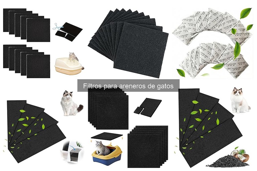 Ofertas y descuentos en filtros para areneros de gatos