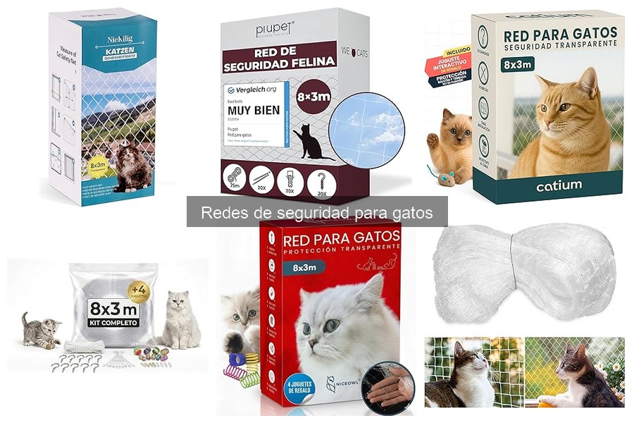 Ofertas y descuentos en redes de seguridad para gatos