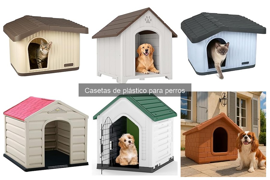 Ofertas y precios de casetas de plástico para perros