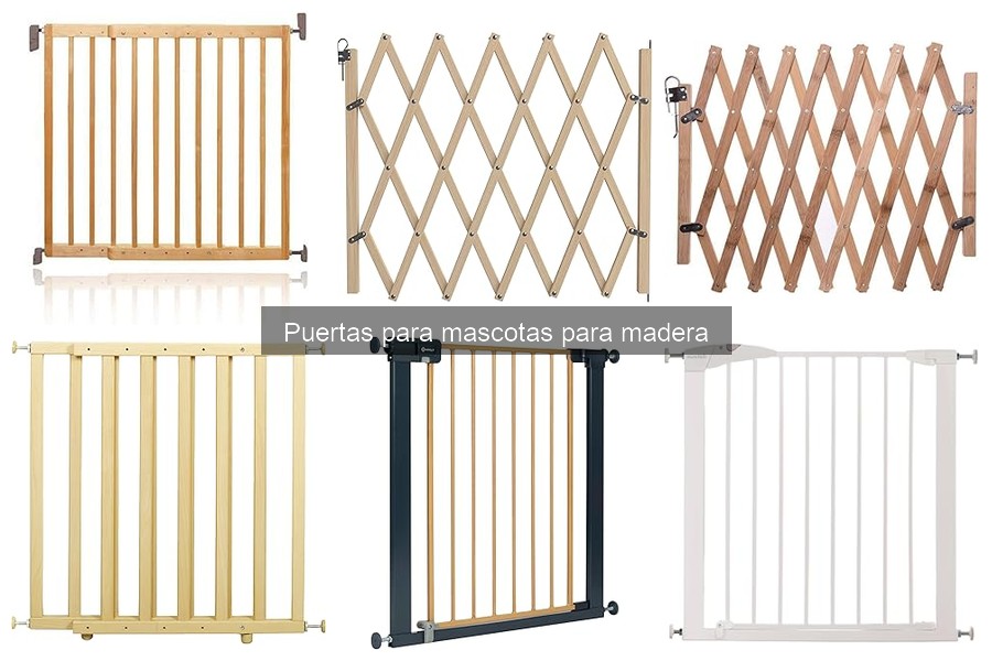 Ofertas y precios de puertas para mascotas de madera