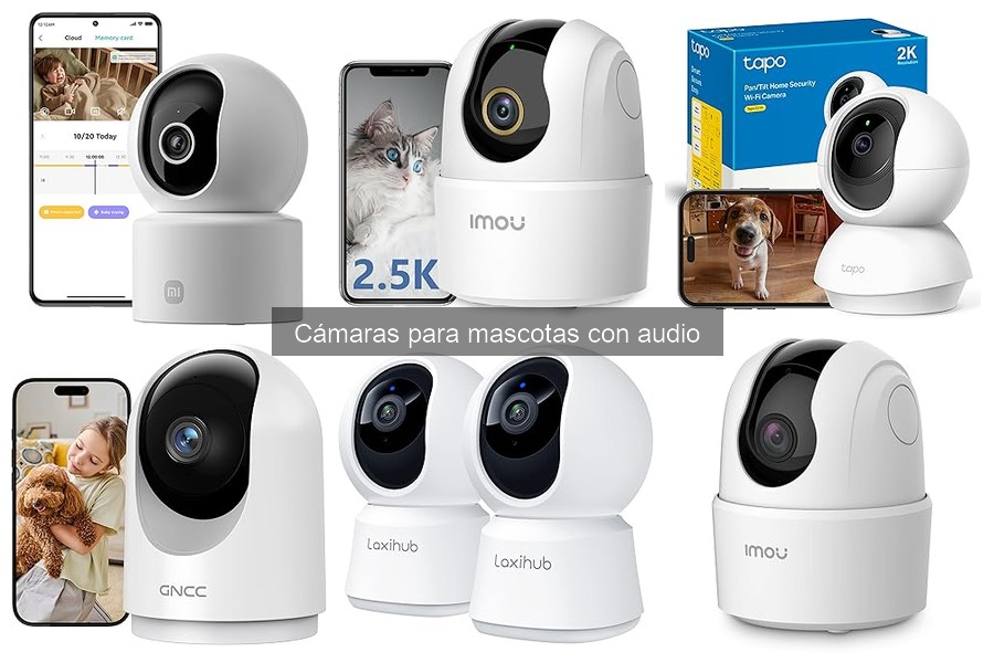 Opiniones de cámaras para mascotas con audio: ¿Valen la pena?