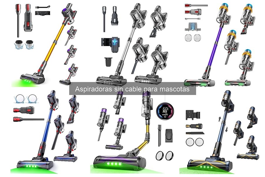 Opiniones de usuarios sobre aspiradoras sin cable para mascotas