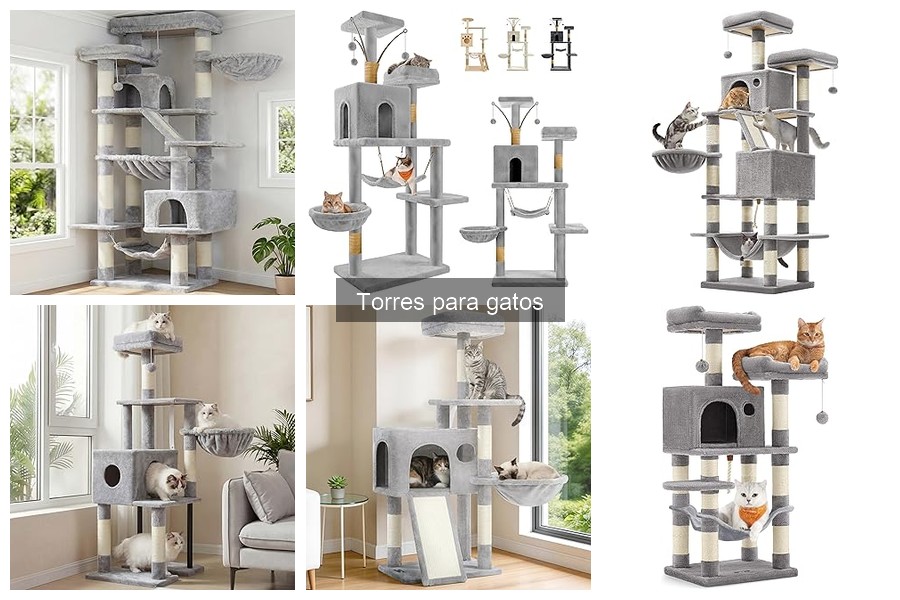 Opiniones de usuarios sobre torres para gatos