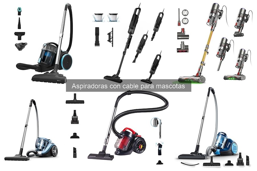 Opiniones sobre aspiradoras con cable para mascotas