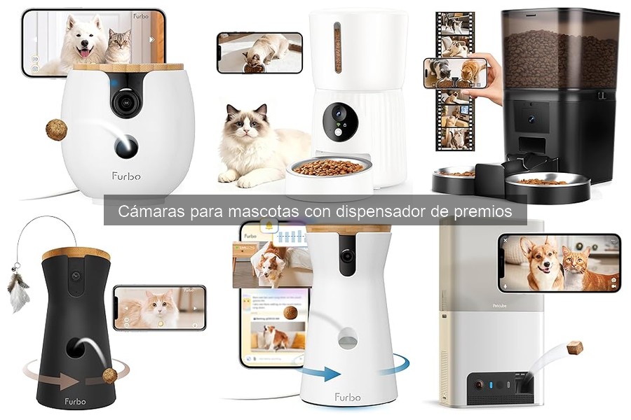 Opiniones sobre cámaras para mascotas con dispensador de premios