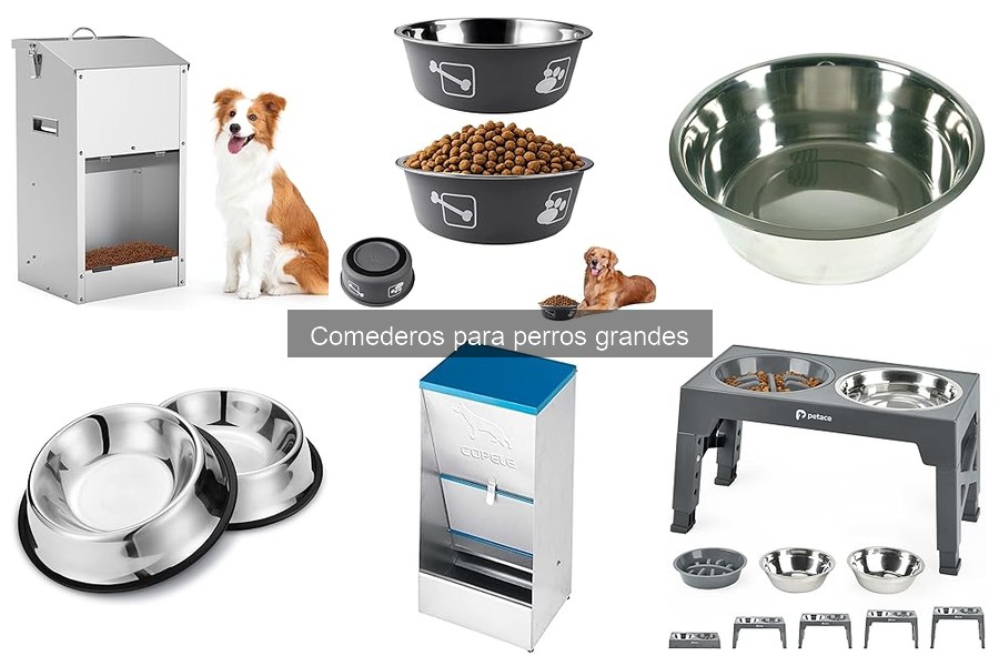 Opiniones sobre Comederos para Perros Grandes en Amazon