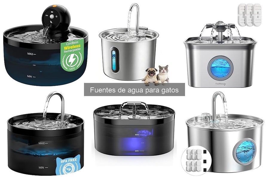 Opiniones sobre Fuentes de Agua para Gatos: ¿Cuáles Son las Mejores?