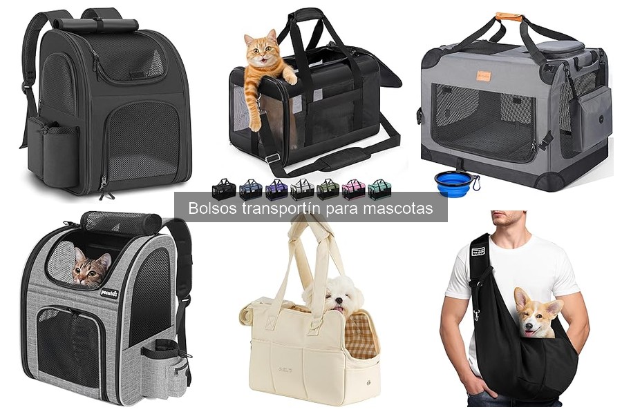 Opiniones sobre los mejores bolsos transportín para mascotas