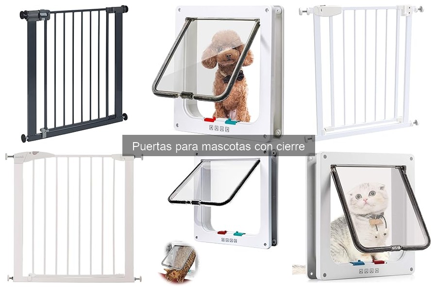 Opiniones sobre puertas para mascotas con cierre