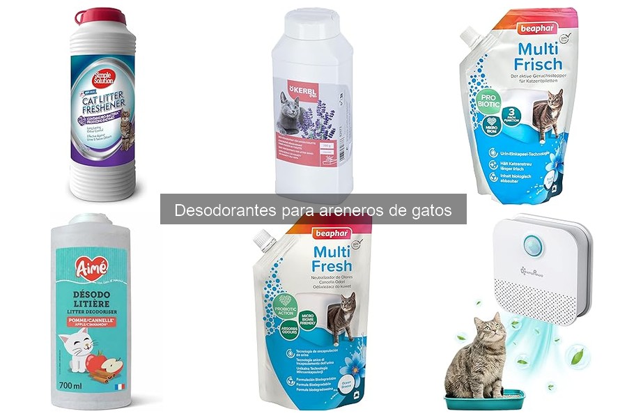 ¿Por qué mi gato rechaza el desodorante en el arenero?