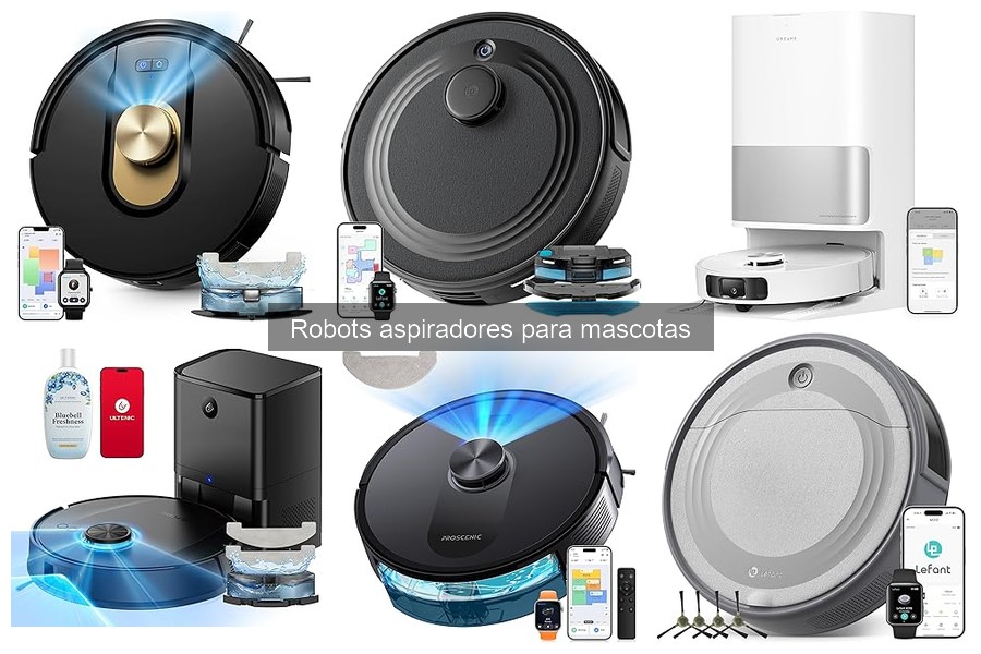 ¿Por qué mi robot aspirador no funciona con mascotas?
