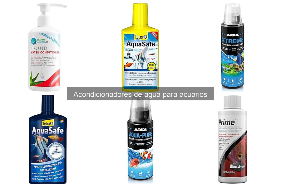 Precios de acondicionadores de agua para acuarios en tiendas