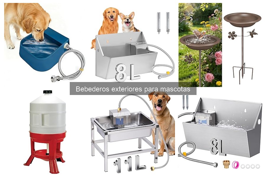 Precios de Bebederos Exteriores para Mascotas y Dónde Comprarlos