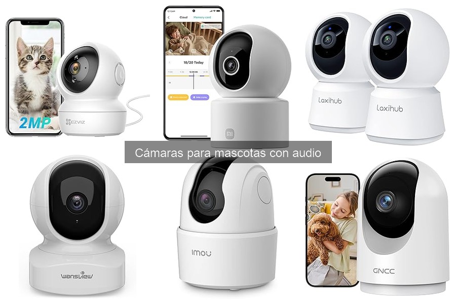 Precios de Cámaras para Mascotas con Audio: Guía 2023