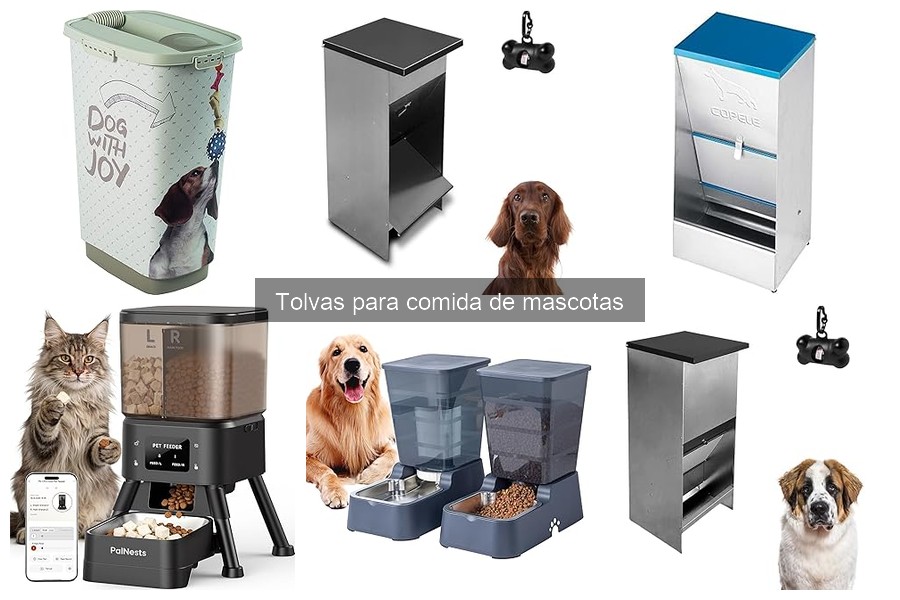 Precios de tolvas para comida de mascotas: guía y ofertas