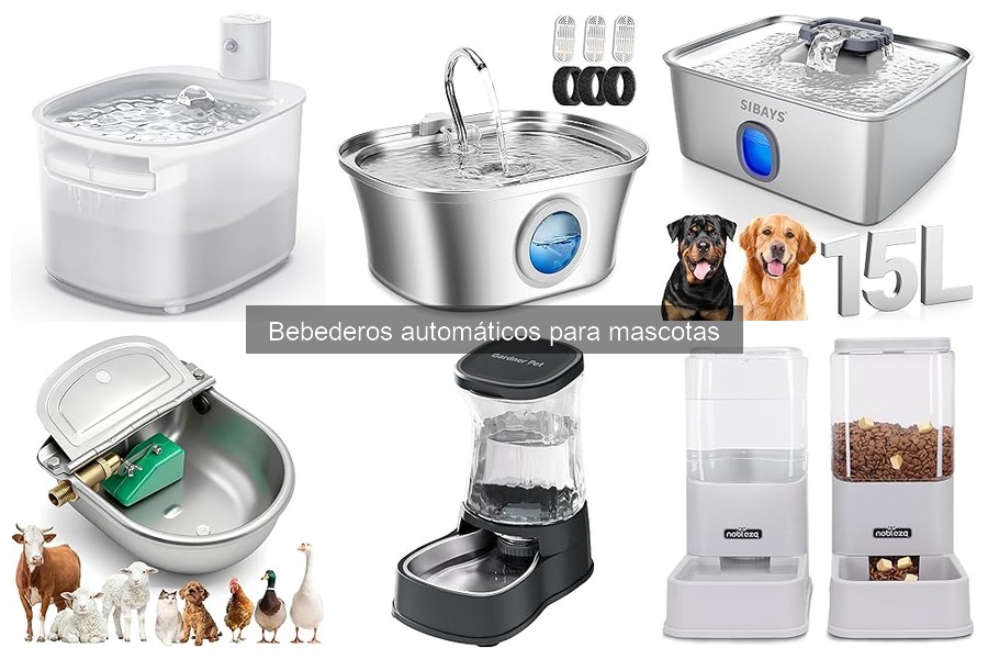 Precios y dónde comprar bebederos automáticos para mascotas