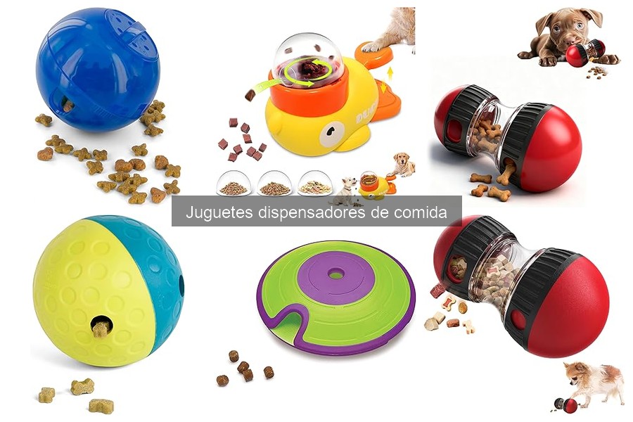 Problemas comunes al usar juguetes dispensadores de comida