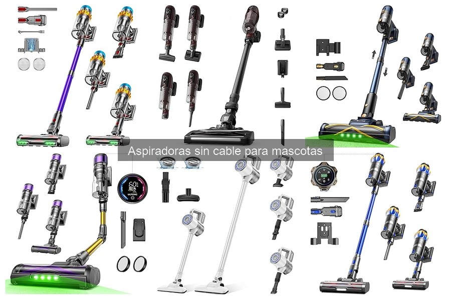 Problemas comunes con aspiradoras sin cable para mascotas