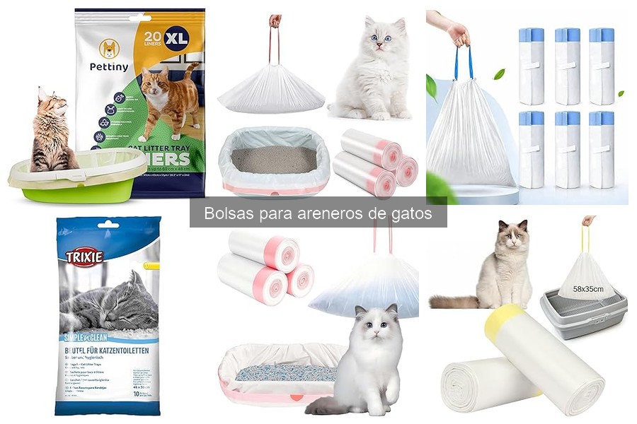 Problemas comunes con bolsas para areneros de gatos
