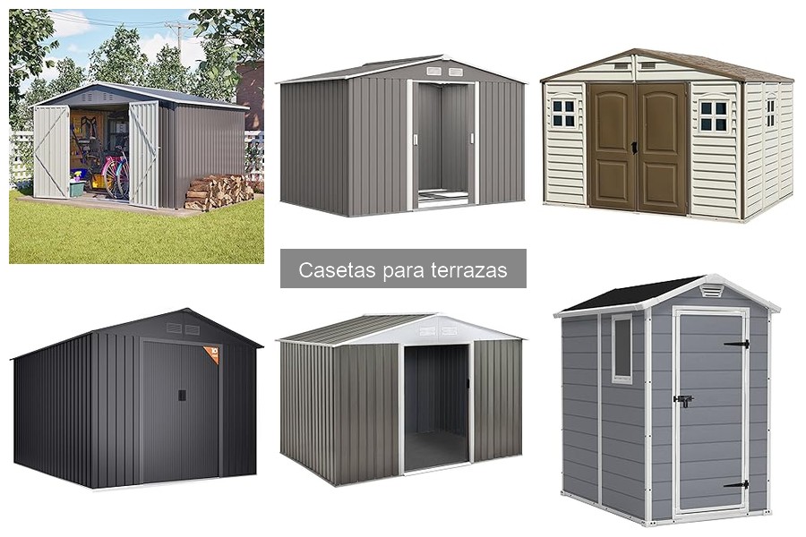 Problemas comunes con casetas en terrazas y sus soluciones