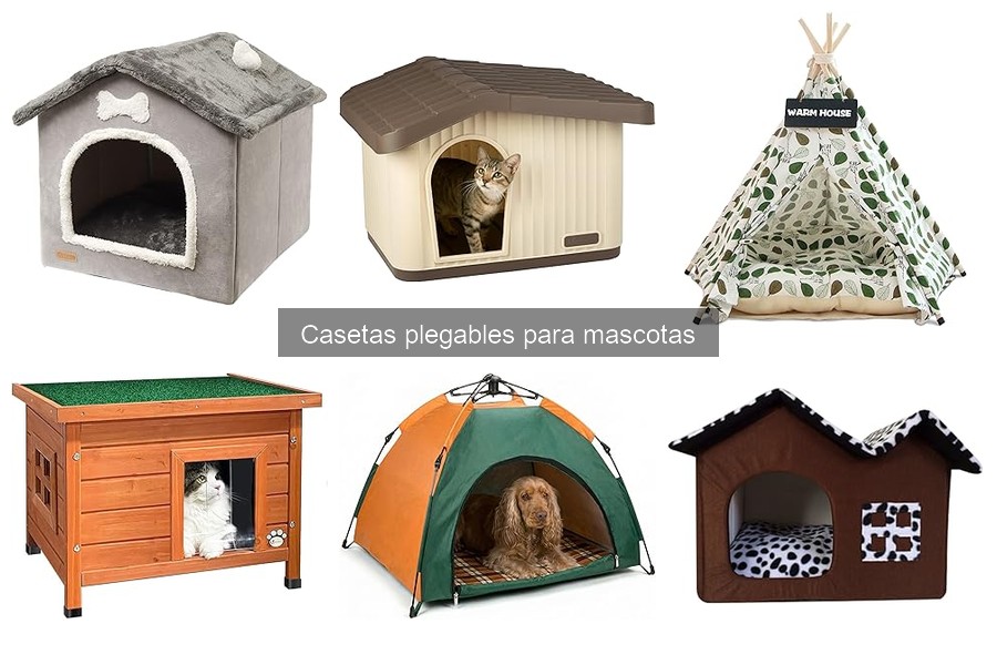 Problemas comunes con casetas plegables para mascotas