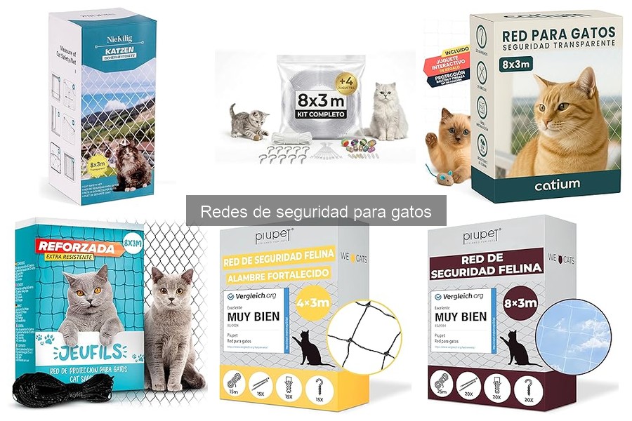 Problemas comunes con redes de seguridad para gatos y soluciones