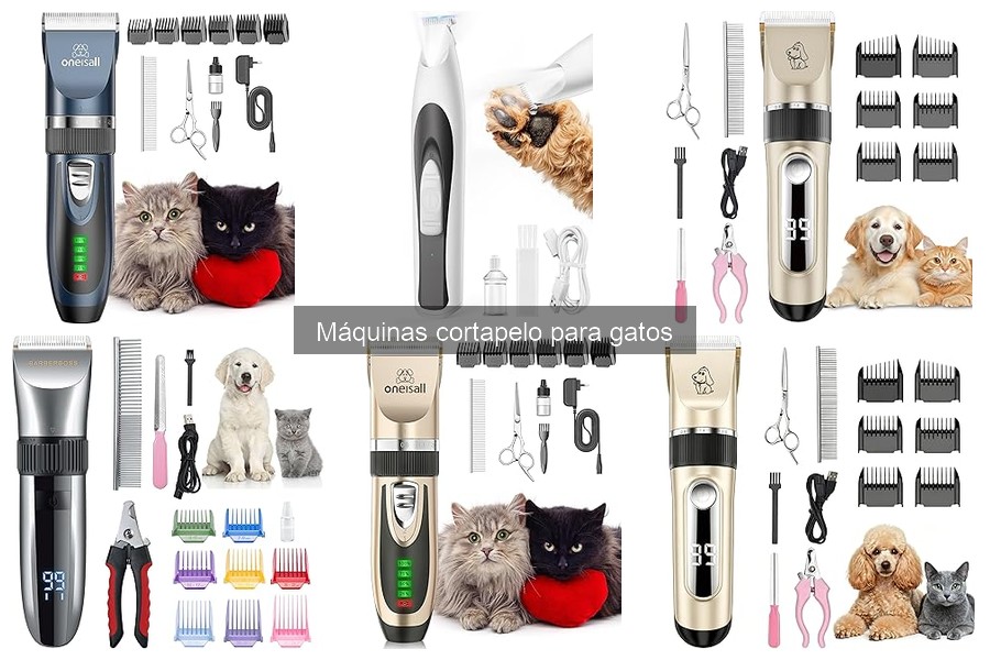 ¿Qué es una máquina cortapelo para gatos?