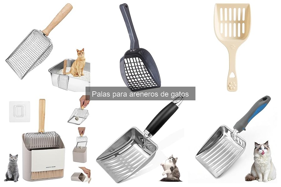 Qué son las palas para areneros de gatos y su importancia