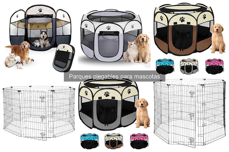 ¿Qué son los parques plegables para mascotas? Beneficios y características