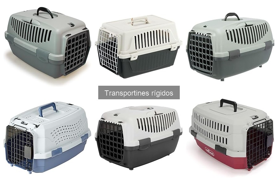 ¿Qué tamaño de transportín rígido necesito para mi mascota?