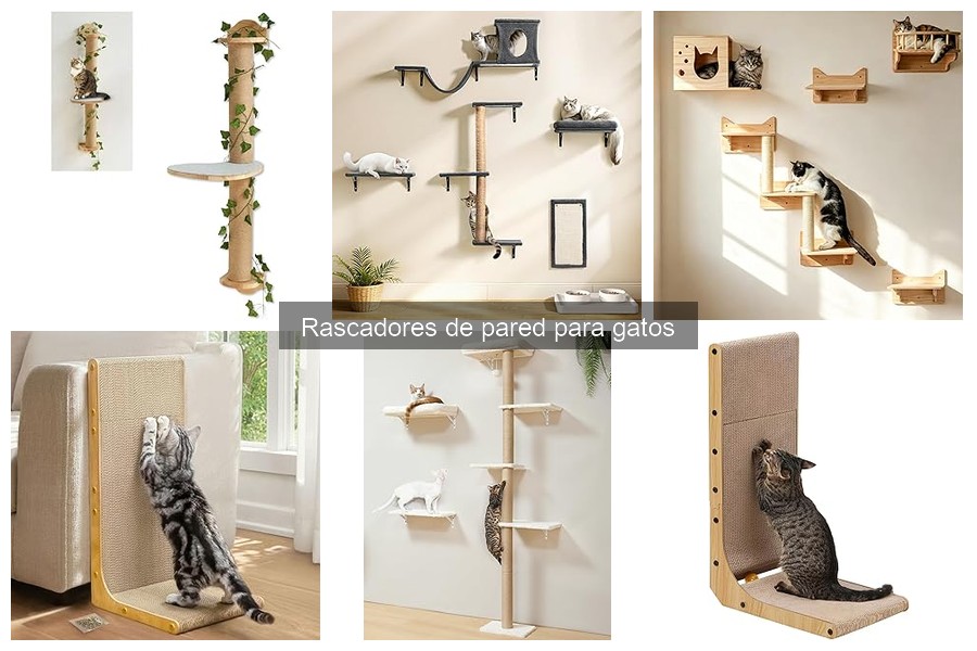 ** Rascadores de pared autoadhesivos vs. de montaje: ¿Cuál elegir?