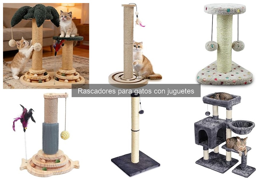 Rascadores para Gatos con Juguetes: ¿Qué Son y Cómo Elegir?