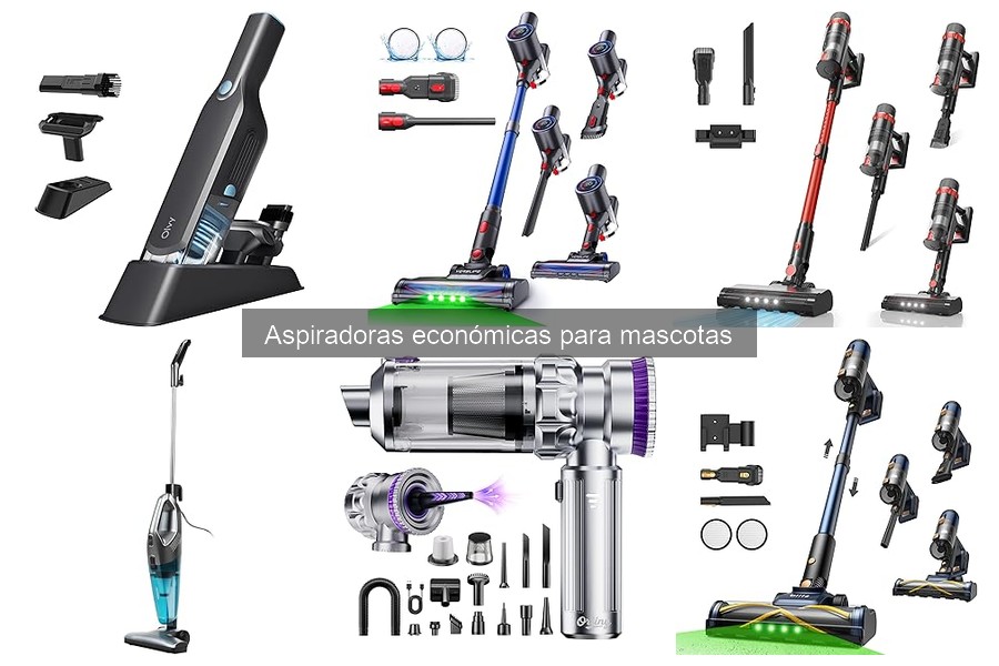 Reseñas de usuarios sobre aspiradoras económicas para mascotas