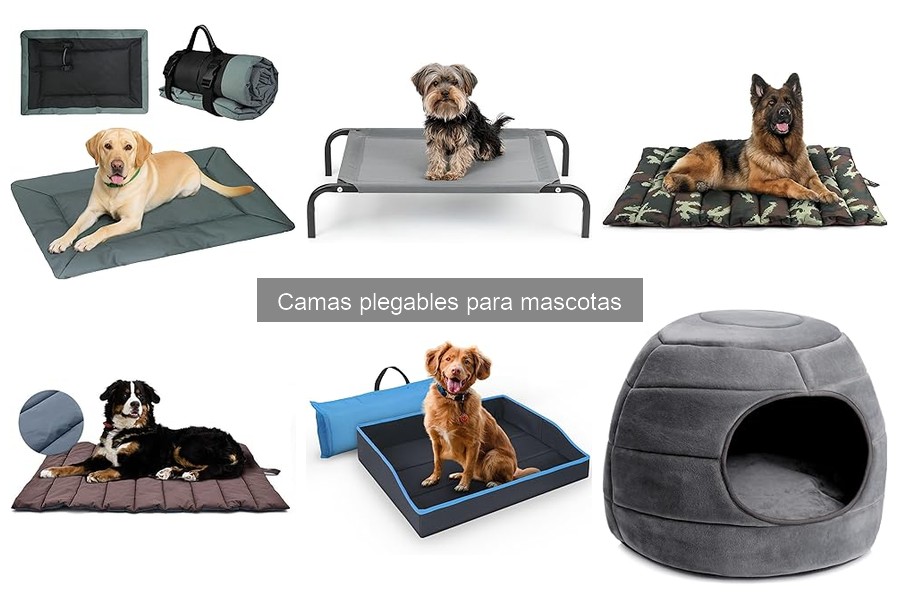 ¿Son cómodas las camas plegables para mascotas?