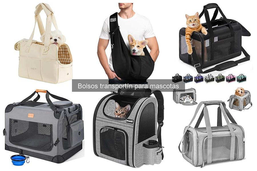 ¿Son cómodos los bolsos transportín para mascotas?