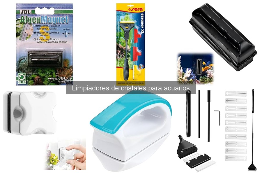 ¿Son seguros los limpiadores de cristales para acuarios?